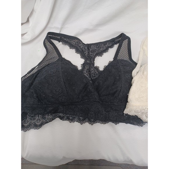 Maurices Set Of 2 Braletts Black & Cream. Size 2. Women's **See Measurements** - Picture 1 of 8